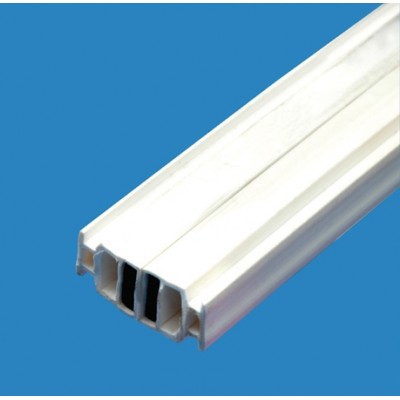 Extrusion plastic window profile magnetic seal strip